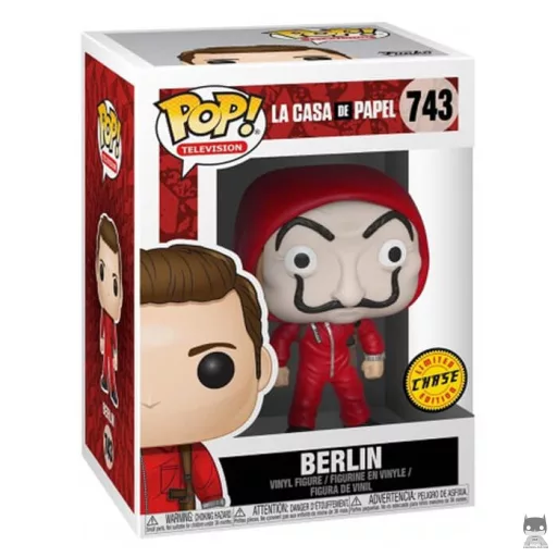 Figura Funko Pop! Berlín (Con máscara) (Chase) (La Casa de Papel)