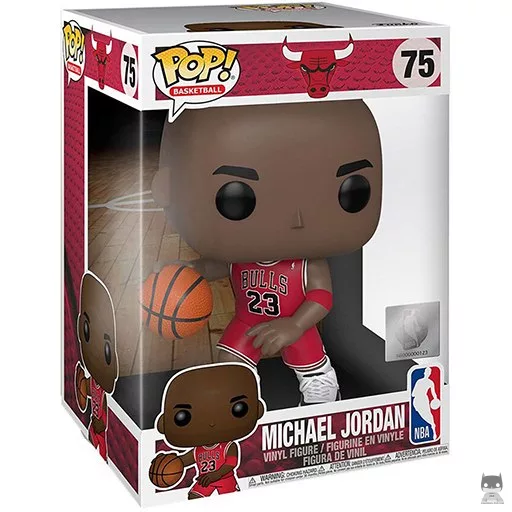 Figura Funko Pop! Michael Jordan (Rojo) (Supersized) (NBA)