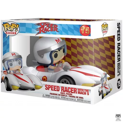 Figura Funko Pop! Speed Racer con el Mach 5 (Speed Racer)