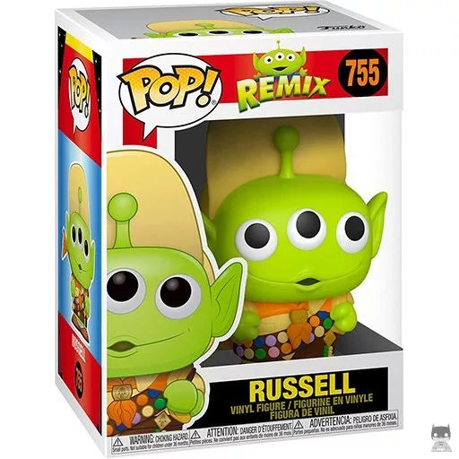 Figura Funko Pop! Russell (Pixar Alien Remix)