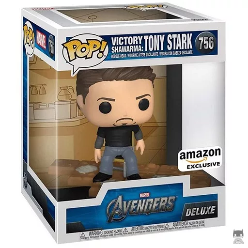 Figura Funko Pop! Shawarma de la victoria: Tony Stark (Vengadores)