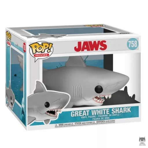 Figura Funko Pop! Gran tiburón blanco (Supersized) (Tiburón)