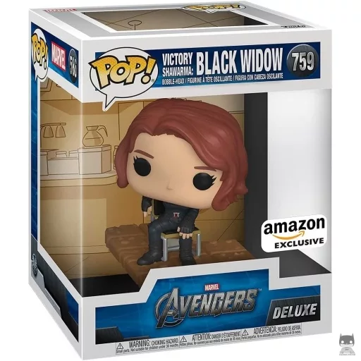 Figura Funko Pop! Shawarma de la victoria: Viuda Negra (Vengadores)