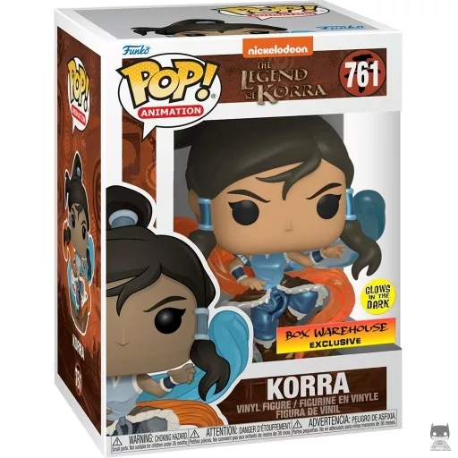 Figura Funko Pop! Korra (Brilla en la oscuridad) (Box Warehouse)