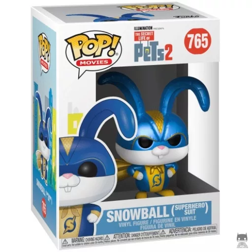 Figura Funko Pop! Pompón con traje de superhéroe (Pompón)