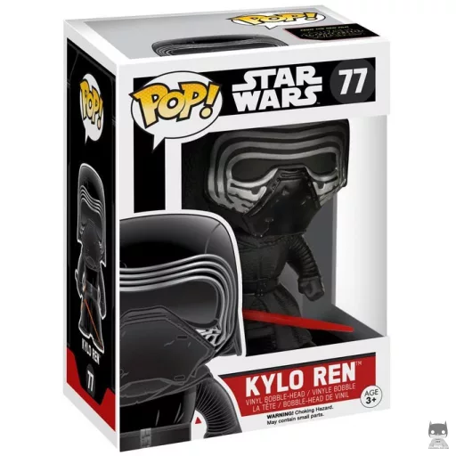 Figura Funko Pop! Kylo Ren sin capucha (Kylo Ren)
