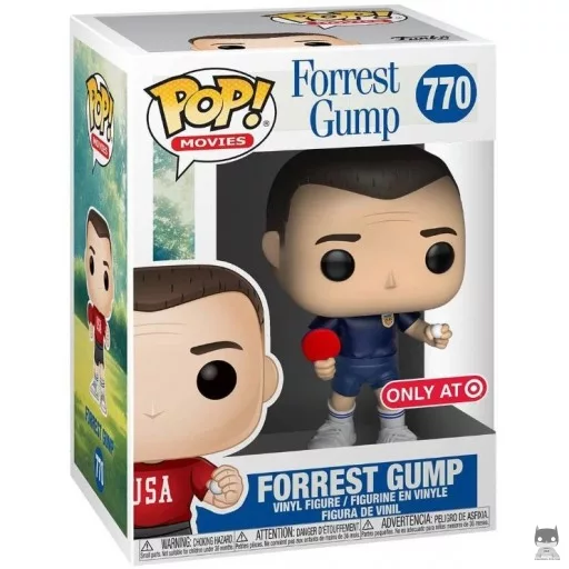Figura Funko Pop! Forrest Gump ping-pong (Azul) (Forrest Gump)