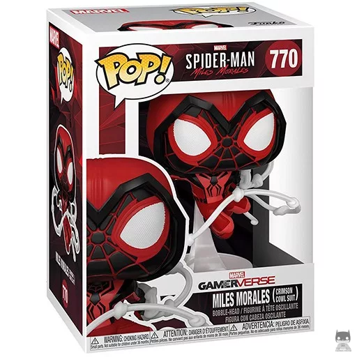 Figura Funko Pop! Miles Morales (Traje Crimson Cowl) (Spider-Man (Miles Morales))