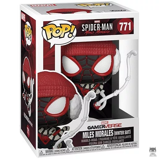 Figura Funko Pop! Miles Morales (Traje de invierno) (Spider-Man (Miles Morales))