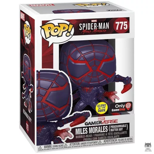 Figura Funko Pop! Miles Morales (Traje de materia programable) (Spider-Man: Miles Morales)