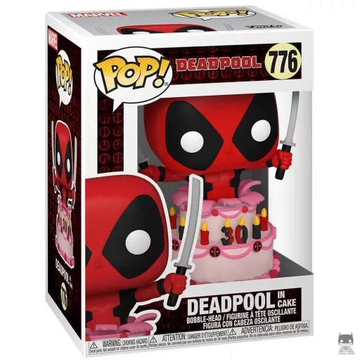 Figura Funko Pop! Deadpool en la tarta (Deadpool)