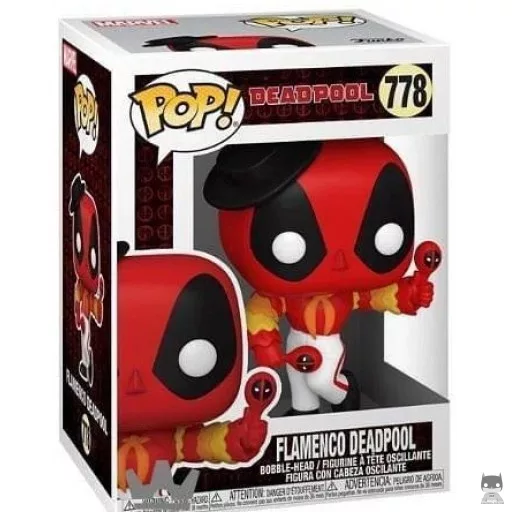 Figura Funko Pop! Deadpool flamenco (Deadpool)