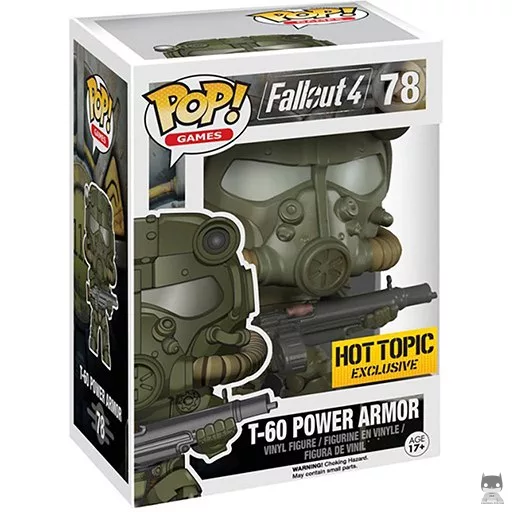 Figura Funko Pop! Servoarmadura T-60 (Verde) (Fallout)
