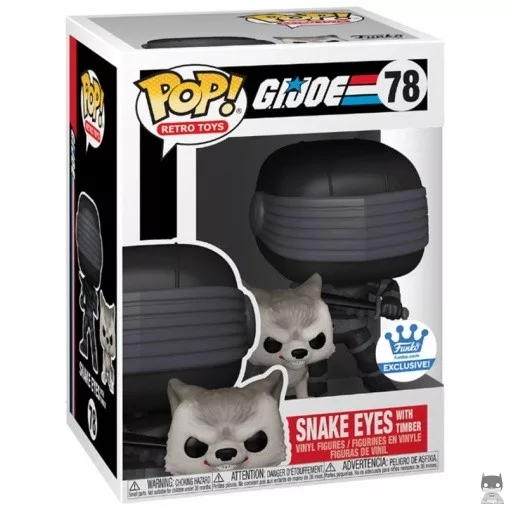 Figura Funko Pop! Snake Eyes con Timber (Snake Eyes)