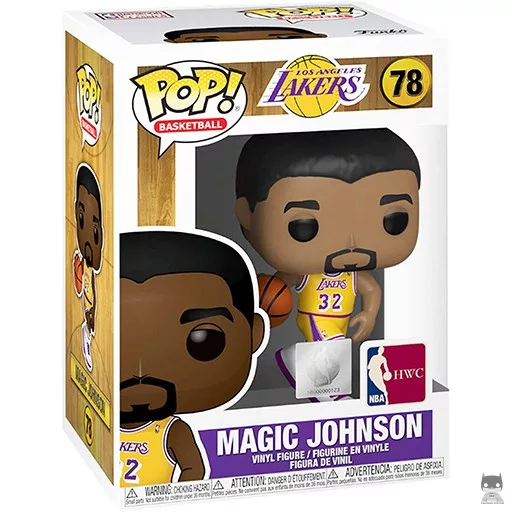 Figura Funko Pop! Magic Johnson (Lakers local) (Magic Johnson)