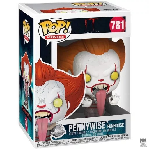 Figura Funko Pop! Pennywise casa de la risa (It: Capítulo 2)