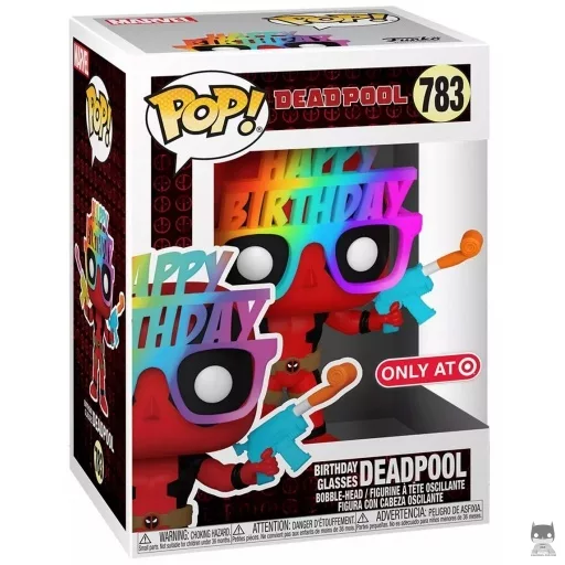 Figura Funko Pop! Deadpool con gafas de cumpleaños (Deadpool)