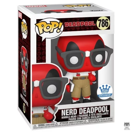 Figura Funko Pop! Deadpool empollón (Deadpool)