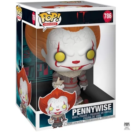 Figura Funko Pop! Pennywise (Supersized) (It: Capítulo 2)