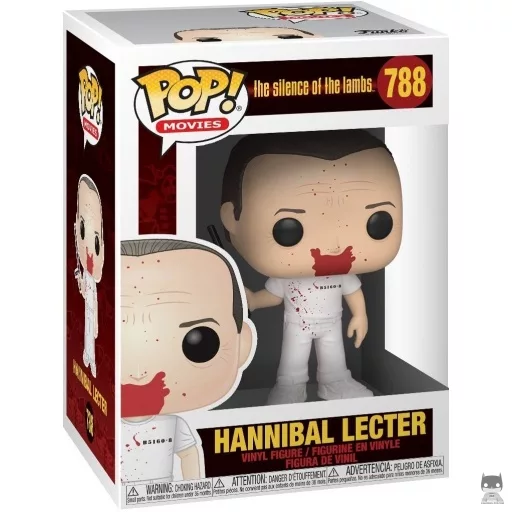 Figura Funko Pop! Hannibal Lecter (Ensangrentado) (El silencio de los corderos)