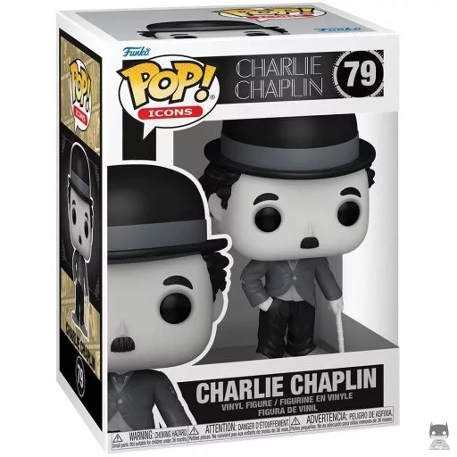 Figura Funko Pop! Charlie Chaplin (Blanco y negro) (Blanco y negro)