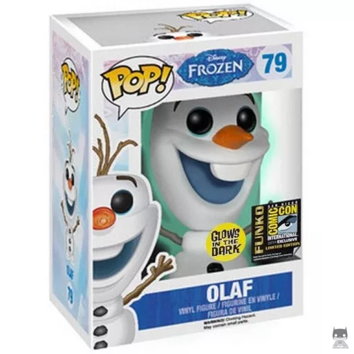 Figura Funko Pop! Olaf (Brilla en la oscuridad) (Frozen)