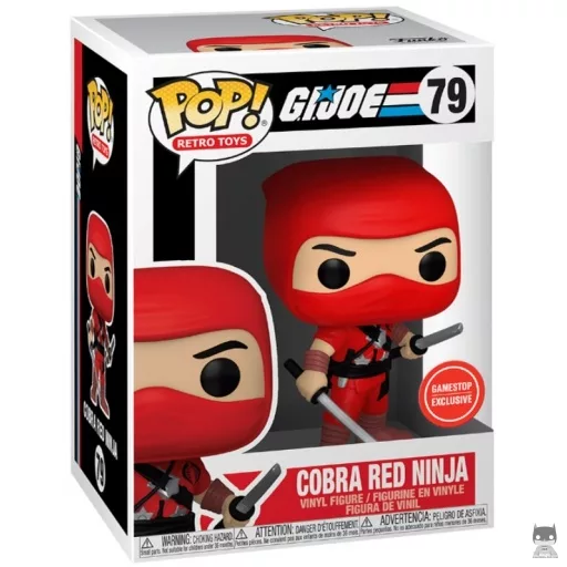 Figura Funko Pop! Cobra Red Ninja (G.I. Joe)