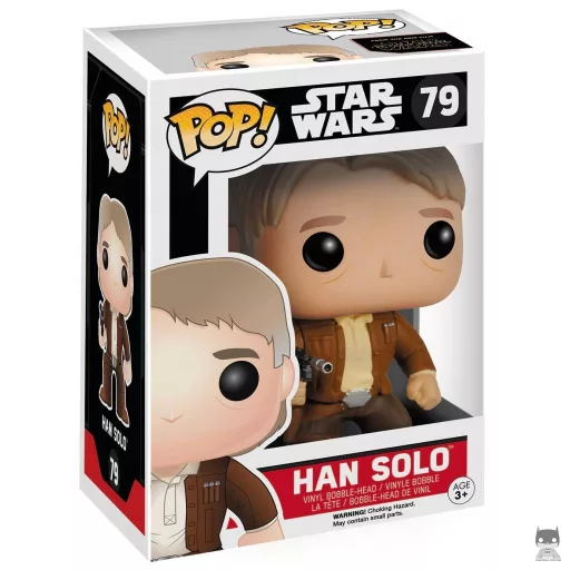 Figura Funko Pop! Han Solo (Star Wars: Episodio VII, El despertar de la Fuerza)