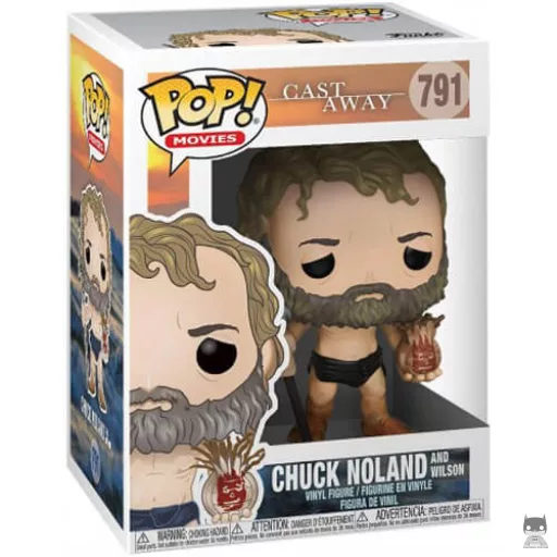 Figura Funko Pop! Chuck Noland y Wilson (Chuck Noland)
