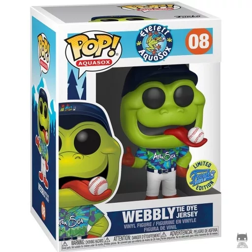 Figura Funko Pop! Webbly camiseta tie-dye (Funko Field)