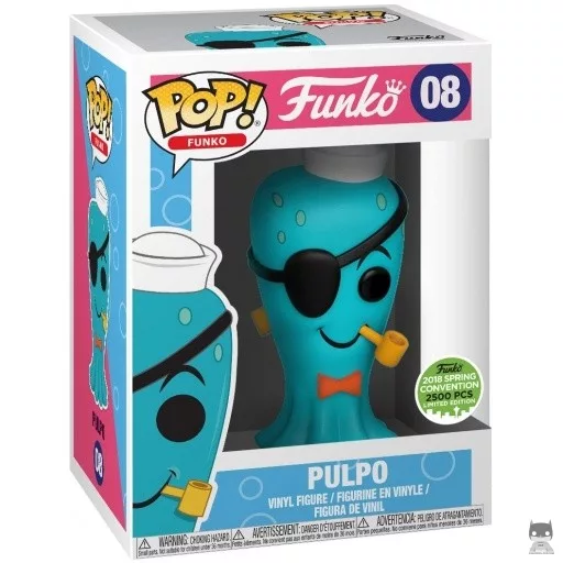 Figura Funko Pop! Pulpo (Azul) (Fantastik Plastik)