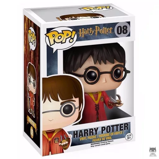 Figura Funko Pop! Harry Potter con túnica de Quidditch (Harry Potter)