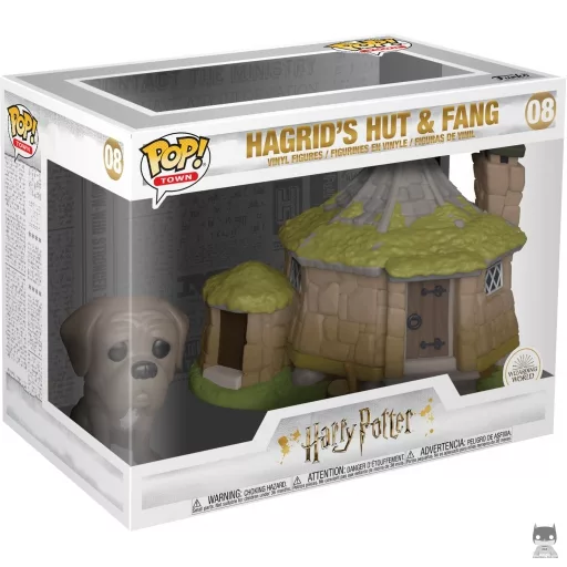Figura Funko Pop! La cabaña de Hagrid con Fang (Town)