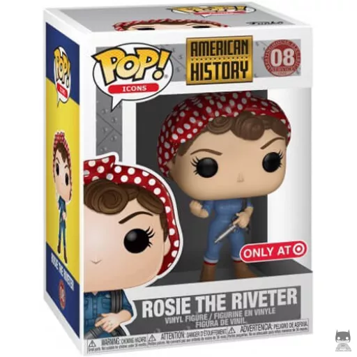 Figura Funko Pop! Rosie la remachadora (Historia de Estados Unidos)