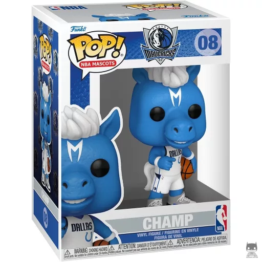 Figura Funko Pop! Champ (Dallas Mavericks) (Mascotas NBA)
