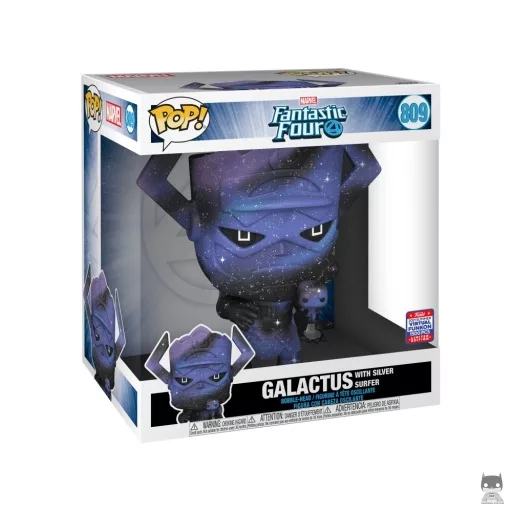 Figura Funko Pop! Galactus con Estela Plateada (Supersized) (Funkon 2021)