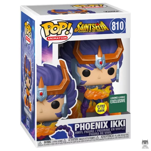 Figura Funko Pop! Ikki de Fénix (Brilla en la oscuridad) (Los Caballeros del Zodiaco)