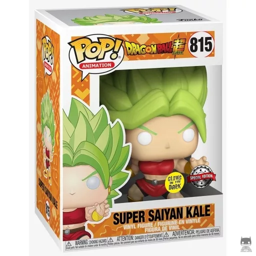 Figura Funko Pop! Kale Super Saiyan (Brilla en la oscuridad) (Kale)