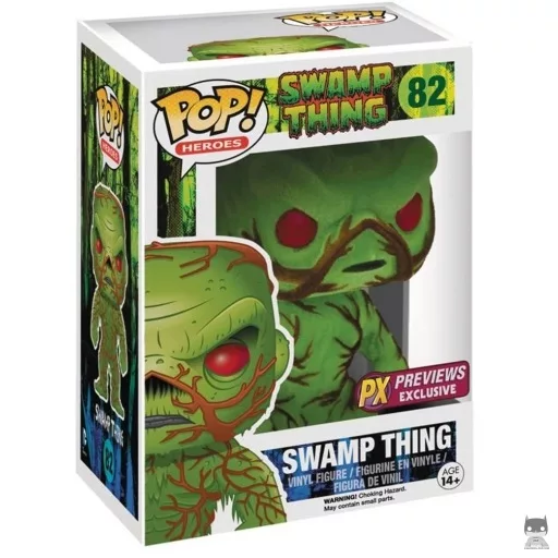 Figura Funko Pop! Swamp Thing (Flocado & Con aroma) (Previews PX)