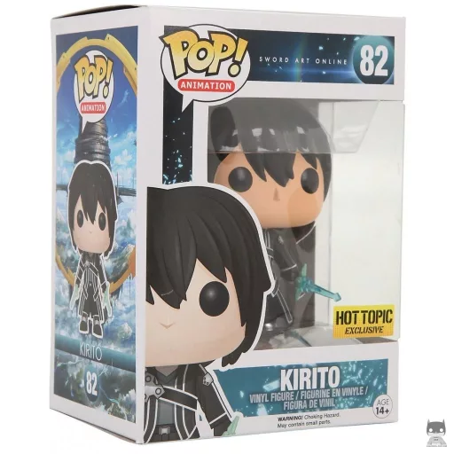 Figura Funko Pop! Kirito con espadas translúcidas (Sword Art Online)