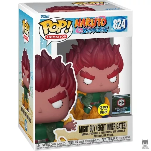 Figura Funko Pop! Might Guy (Ocho Puertas Internas) (Brilla en la oscuridad) (Chalice Collectibles)