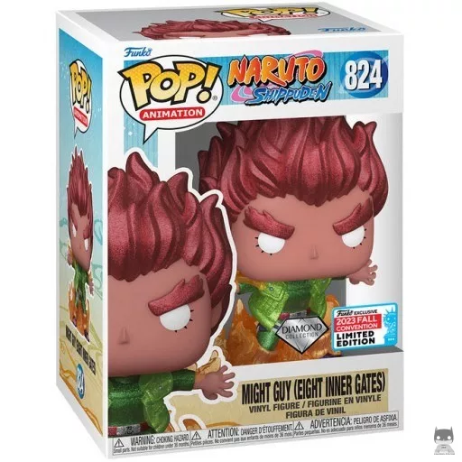 Figura Funko Pop! Might Guy (Ocho Puertas Internas) (Purpurina de diamante) (Might Guy)