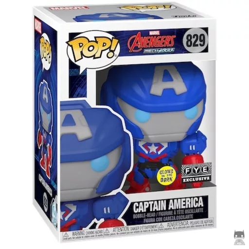 Figura Funko Pop! Capitán América (Capitán América (Steve Rogers))