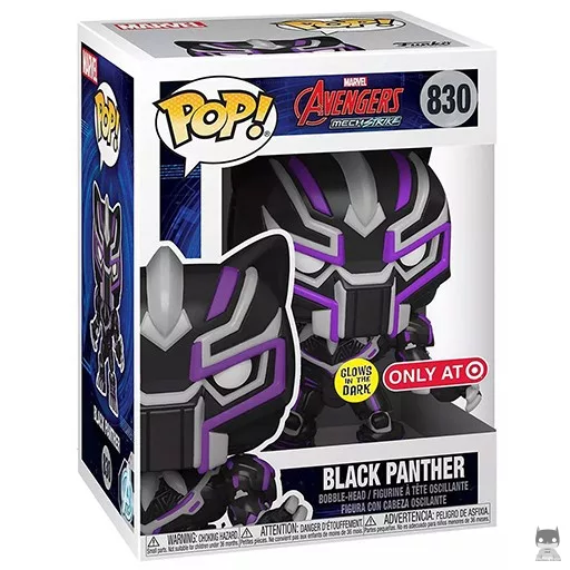 Figura Funko Pop! Black Panther (Vengadores: Mech Strike)