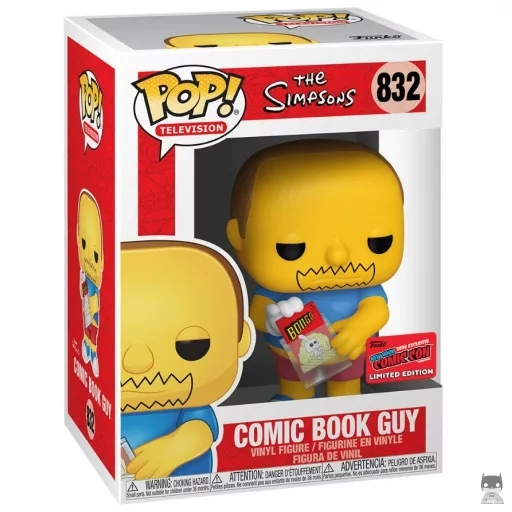Figura Funko Pop! El dependiente de la tienda de cómics (Los Simpson)