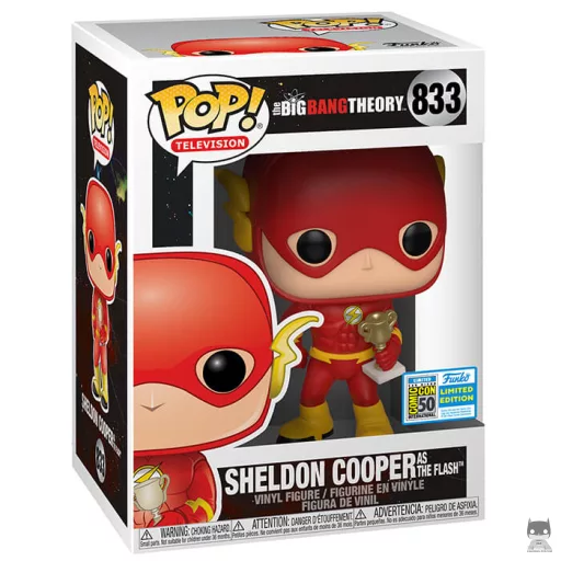 Figura Funko Pop! Sheldon Cooper como Flash (The Big Bang Theory)