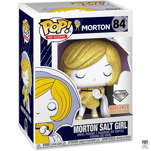Figura Funko Pop! Morton Salt Girl (Purpurina de diamante) (Box Lunch)