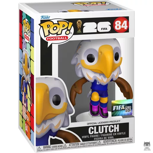 Figura Funko Pop! Clutch (Mascota del Mundial de la FIFA 2026) (Clutch)