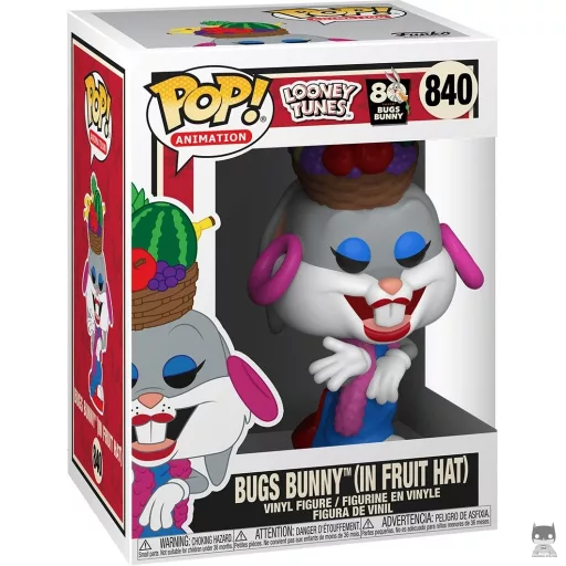 Figura Funko Pop! Bugs Bunny con sombrero de frutas (Bugs Bunny)