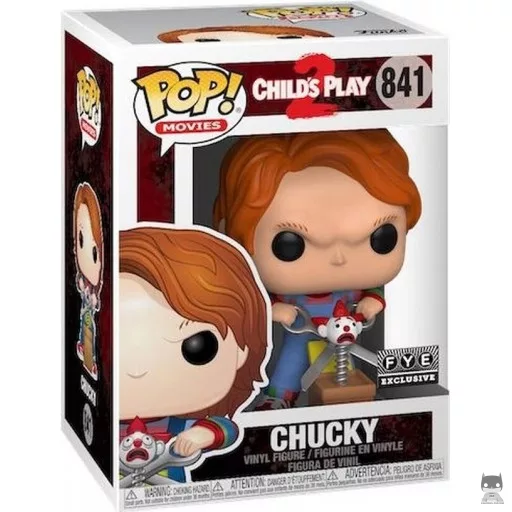 Figura Funko Pop! Chucky con tijeras (Chucky)